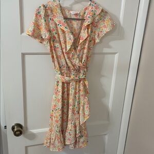 LC Lauren Conrad Multicolor Floral Dress